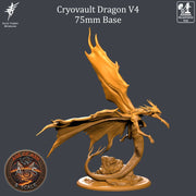 CRYOVAULT DRAGON - V4 -75mm Base - Only-Games