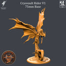 CRYOVAULT DRAGON RIDER - V1 -75mm Base - Only-Games