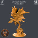 CRYOVAULT DRAGON RIDER - V2 -75mm Base - Only-Games