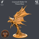CRYOVAULT DRAGON RIDER - V4 -75mm Base - Only-Games