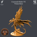 CRYOVAULT DRAGON RIDER - V5 -75mm Base - Only-Games