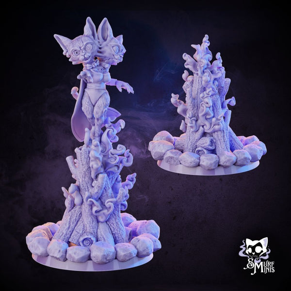 Nyxara Trispectra, summoned in fire - Only-Games