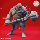 Cyclops - Greatclub - Tabletop Miniature (Pre-Supported)