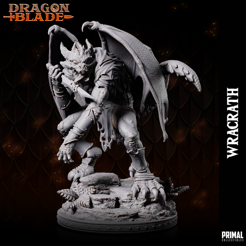 5 miniatures - 32mm - Draconians Bundle - DragonBlade - Only-Games
