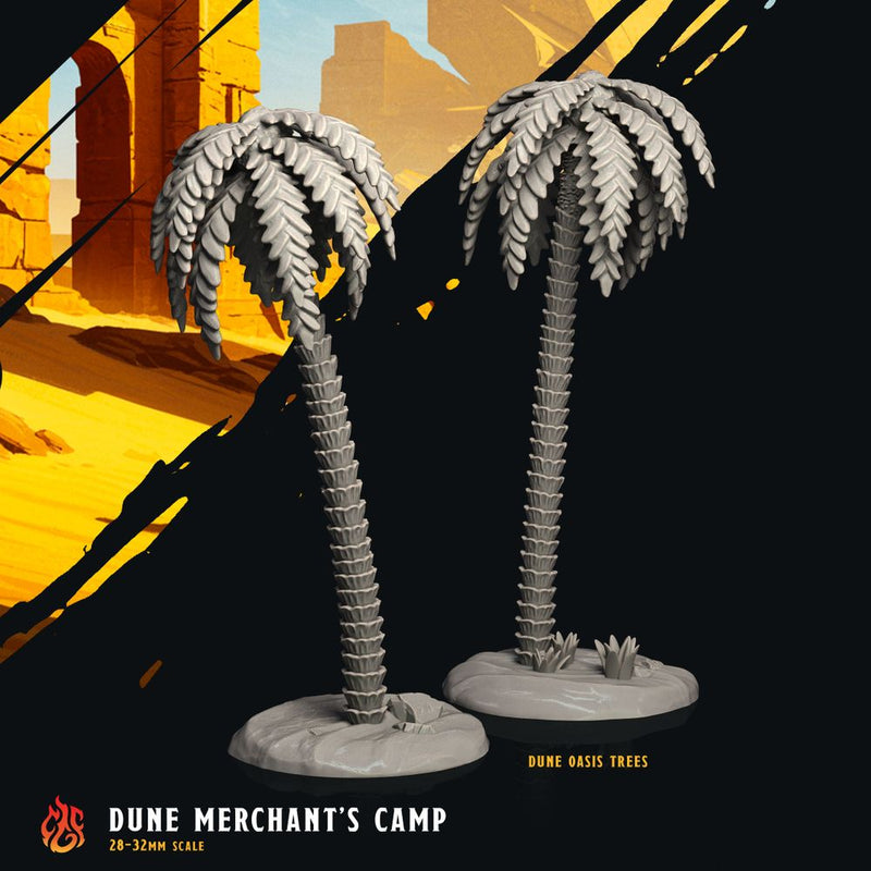 Dune Merchant's Camp Terrain Pieces