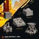 Dune Merchant's Camp Terrain Pieces