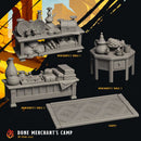 Dune Merchant's Camp Terrain Pieces