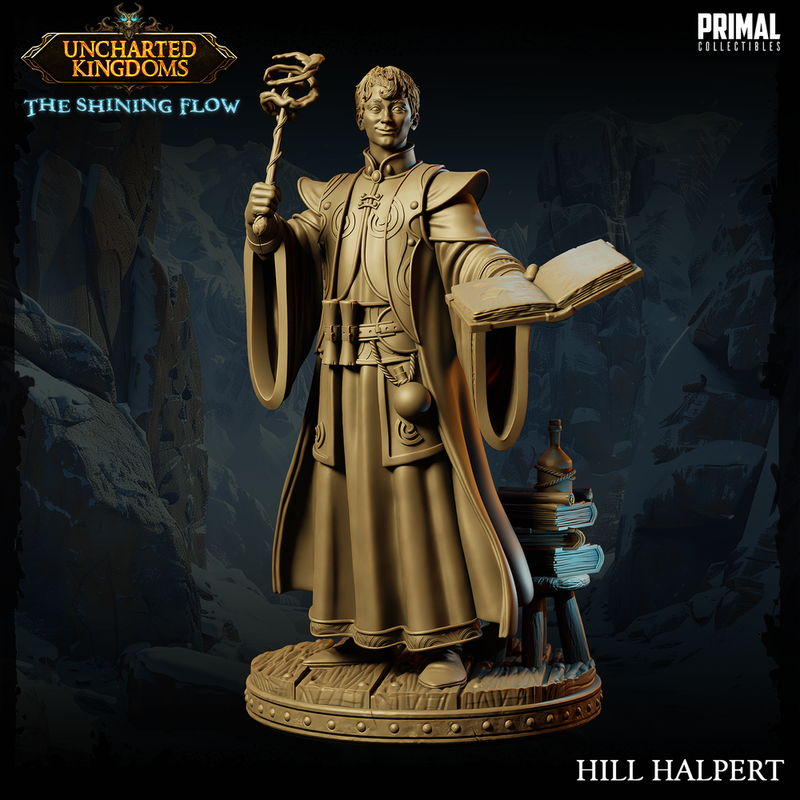 4 miniatures - 32mm - Wizards Bundle - Uncharted Kingdom - Only-Games