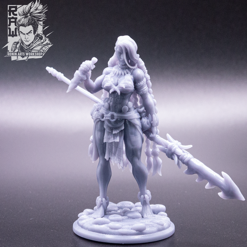 Dahana The Hunter - Dual form (Mermaid) - 54mm - Only-Games