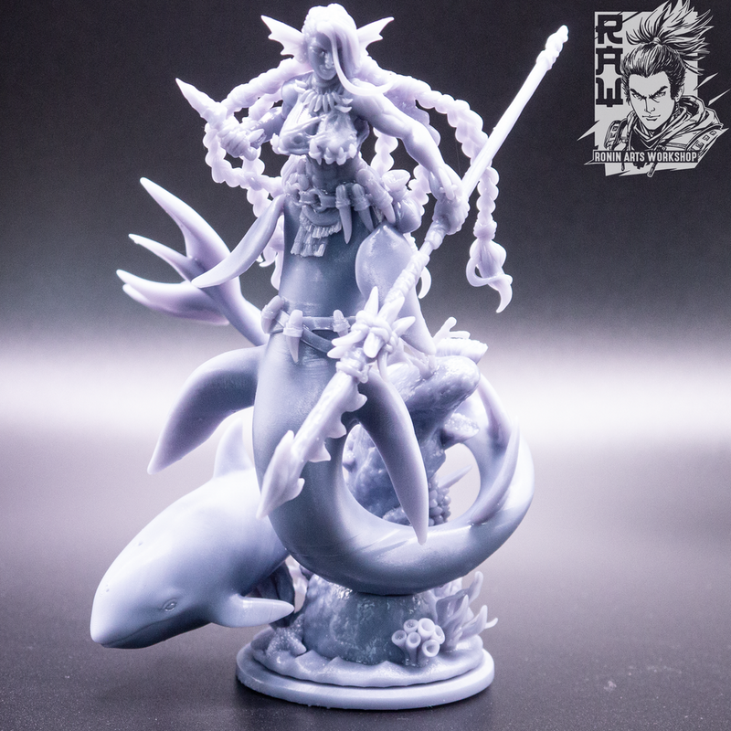 Dahana The Hunter - Dual form (Mermaid) - 54mm - Only-Games