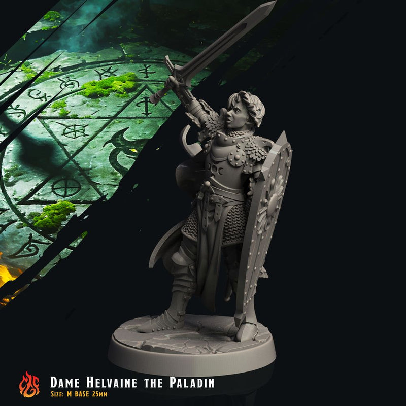 Dame Helvaine, the Paladin