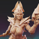 Dark Space Elves - Witches - Pose 1 - Only-Games