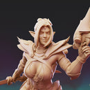 Dark Space Elves - Witches - Pose 1 - Only-Games