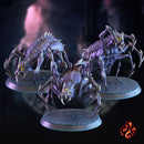 Dark Giant Spiders