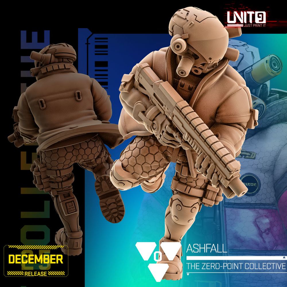 Cyberpunk - Ashfall - The Zero-Point Collective - UNIT9 - Miniatures by ...