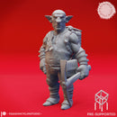 Deep Gnome Miner - Tabletop Miniature (Pre-Supported)