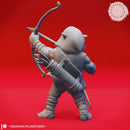 Deep Gnome Archer - Tabletop Miniature (Pre-Supported)