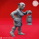 Deep Gnome Lantern - Tabletop Miniature (Pre-Supported)
