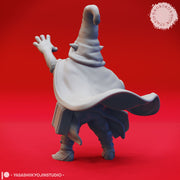 Deep Gnome Spellcaster - Tabletop Miniature (Pre-Supported) - Only-Games