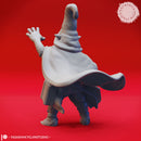 Deep Gnome Spellcaster - Tabletop Miniature (Pre-Supported)