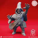 Deep Gnome Spellcaster - Tabletop Miniature (Pre-Supported)
