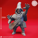 Deep Gnome Spellcaster - Tabletop Miniature (Pre-Supported)