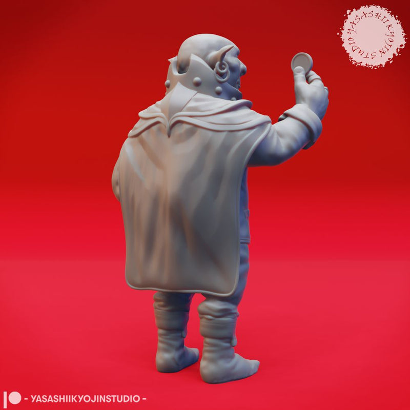 Deep Gnome - Jimjar - Tabletop Miniature (Pre-Supported) - Only-Games