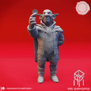 Deep Gnome - Jimjar - Tabletop Miniature (Pre-Supported) - Only-Games