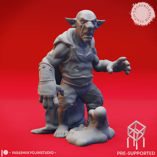 Deep Gnome - Pudding King - Tabletop Miniature (Pre-Supported) - Only-Games