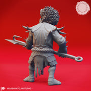 Derro - Shortspear - Tabletop Miniature (Pre-Supported) - Only-Games