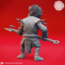 Derro - Shortspear - Tabletop Miniature (Pre-Supported)