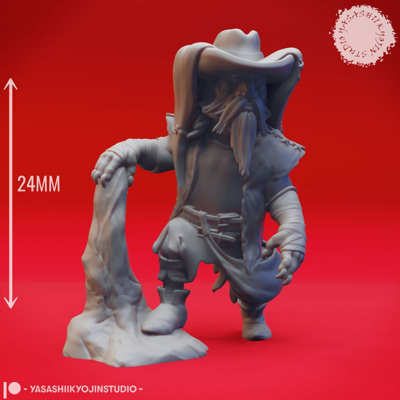 Derro - Droki - Tabletop Miniature (Pre-Supported) - Only-Games