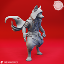 Dingo-folk Hunter - Tabletop Miniatures (Pre-Supported)