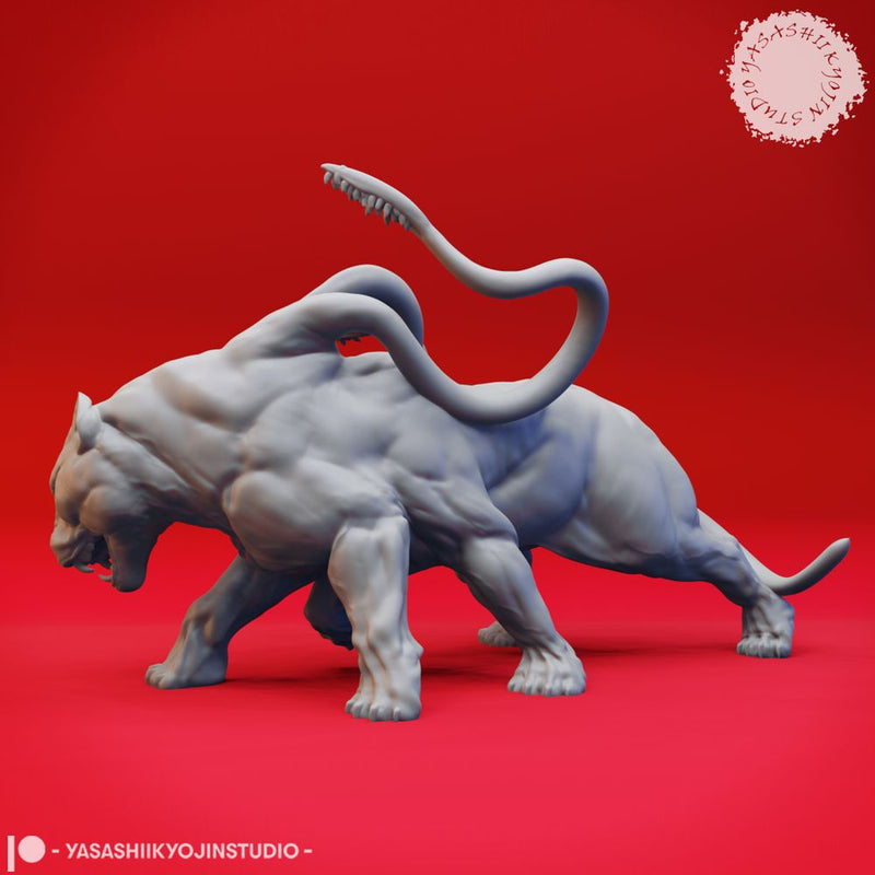 Displacer Beast - Agro - Tabletop Miniature (Pre-Supported)