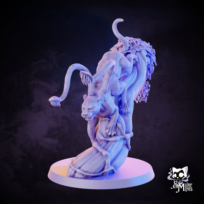 Displacer Beast – Tree Hunter - Smurf Arts and Crafts - Miniatures by ...