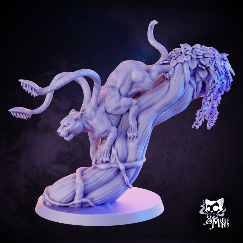 Displacer Beast – Tree Hunter - Smurf Arts and Crafts - Miniatures by ...
