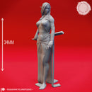 Drow Priestess - Tabletop Miniature (Pre-Supported)