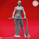 Drow High Priestess - Tabletop Miniature (Pre-Supported)