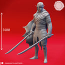 Drow Ranger  - Tabletop Miniature (Pre-Supported)