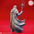 Drow Mage  - Tabletop Miniature (Pre-Supported)