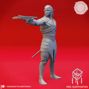 Drow Crossbow  - Tabletop Miniature (Pre-Supported) - Only-Games
