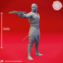 Drow Crossbow  - Tabletop Miniature (Pre-Supported)