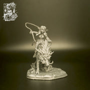 Dyda and Lotti - Female Goblin on Boar Mount - STL only - Only-Games