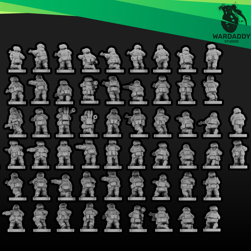 Modern Eastern Infantry (10mm EPIC)