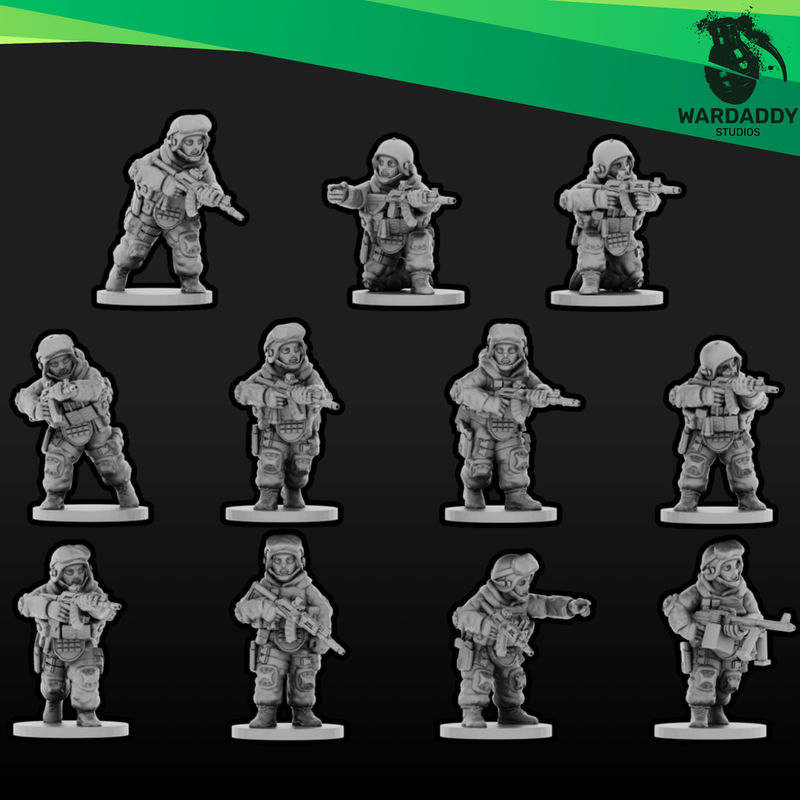 Modern Eastern Operators Squad 2 (15mm)