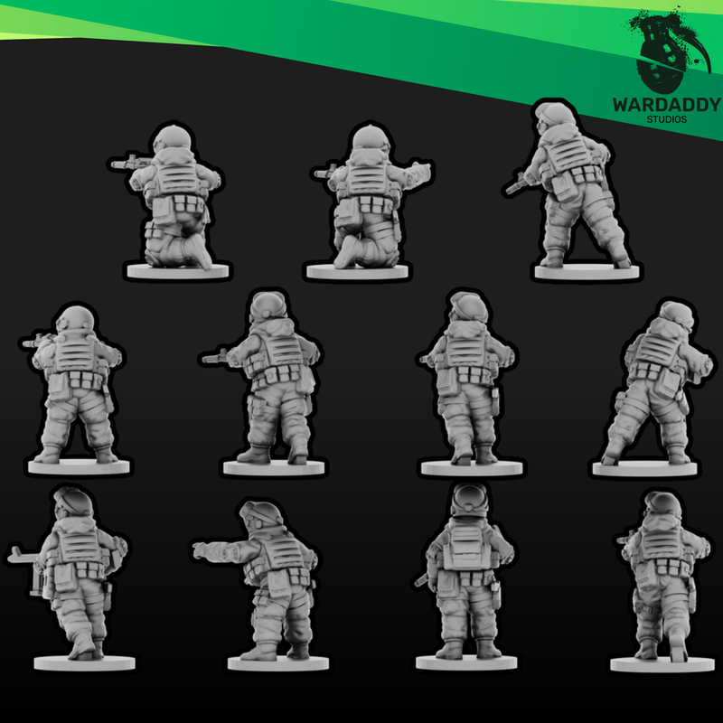 Modern Eastern Operators Squad 2 (15mm)
