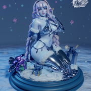 Eirra - Snow Goblin Girl Pin-Up (NSFW version) - STL only - Only-Games