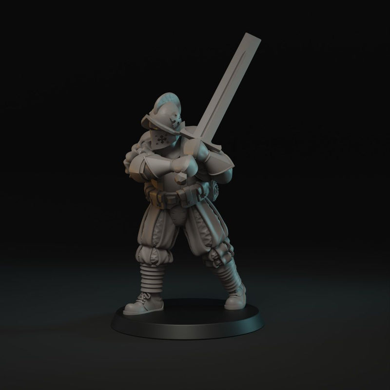 Papal engineer with greatsword - Only-Games