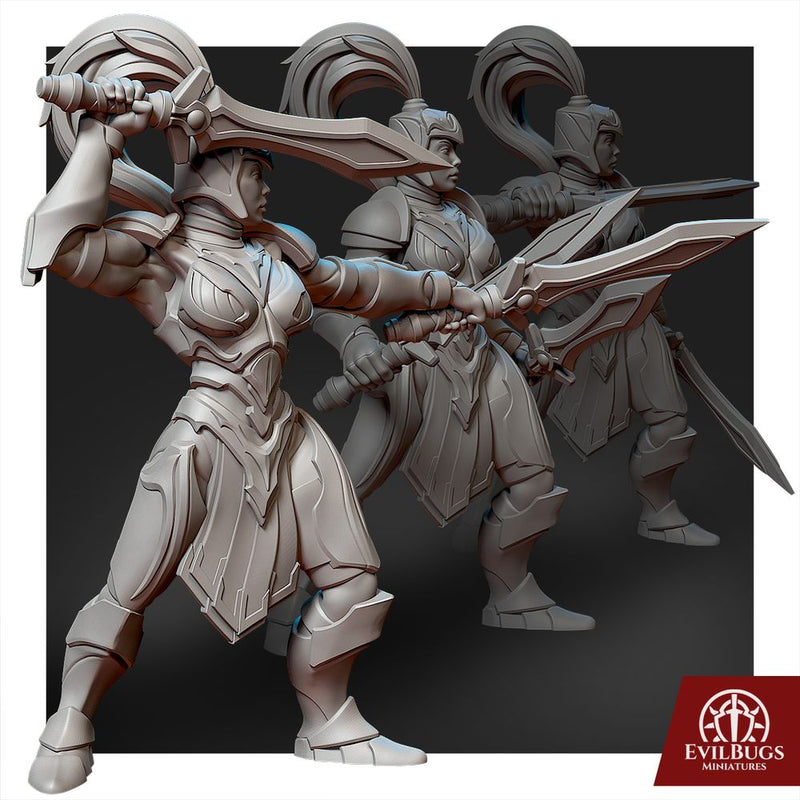 Guardian Knights Sisters Squad 28mm/32mm/54mm - Only-Games