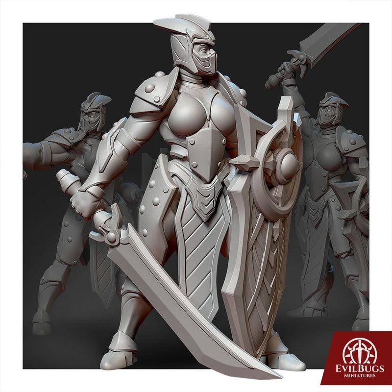Guardian Knights Sisters Squad 28mm/32mm/54mm - Only-Games
